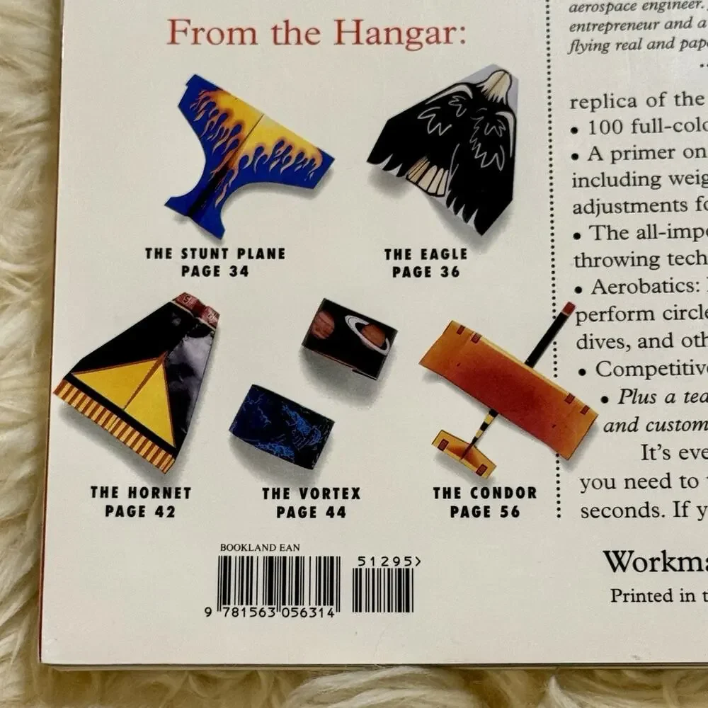 The World Record Paper Airplane Book by Jeff Lammers and Ken Blackburn (1994,...